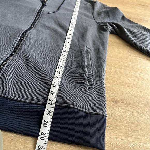 Hang Ten Men's Full Zip Striped Sweater Lined Sz XL - Picture 6 of 10